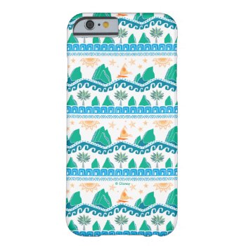 Moana | Land And Sea Are One - Pattern Barely There Iphone 6 Case by Moana at Zazzle