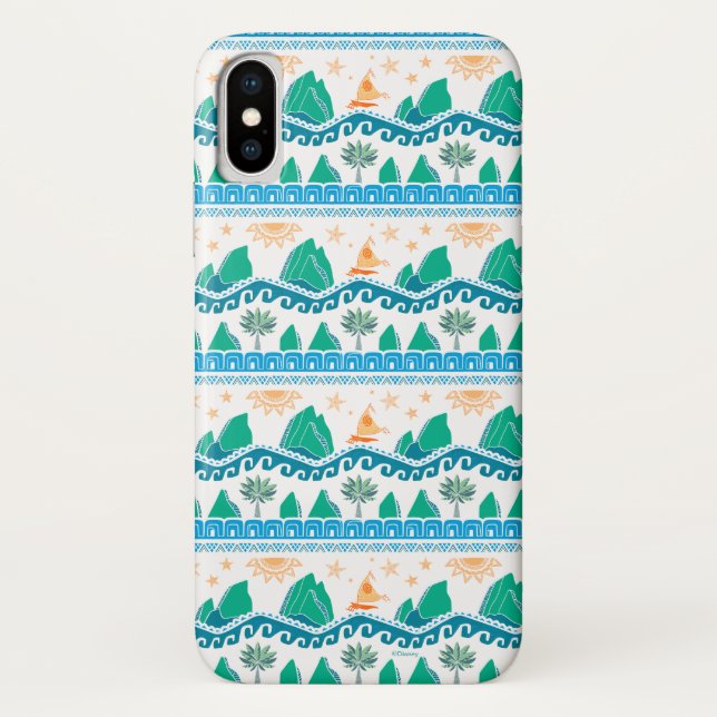 Moana | Land And Sea Are One - Pattern Case-Mate iPhone Case (Back)