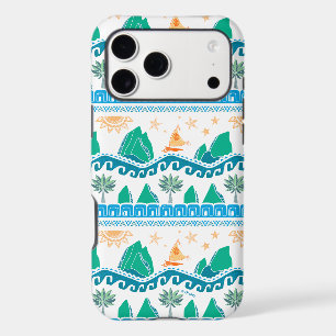 Moana Land And Sea Are One - Pattern iPhone 17 Pro Max Case