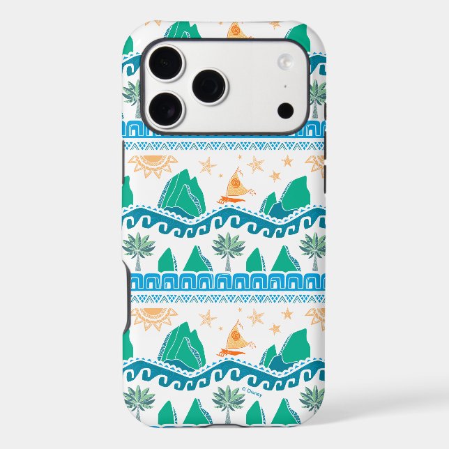 Moana | Land And Sea Are One - Pattern Case-Mate iPhone Case (Back)