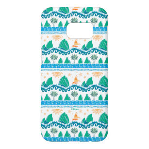 Moana   Land And Sea Are One - Pattern Samsung Galaxy S7 Case