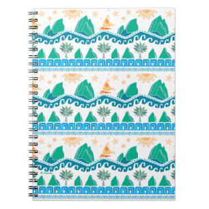 Moana Land And Sea Are One - Pattern Notebook