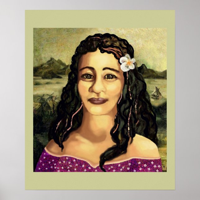 Moana Lisa (detail) Poster (Front)