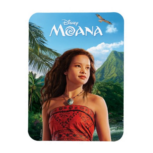 Moana Live Action Cinematic Adventure Portrait Magnet