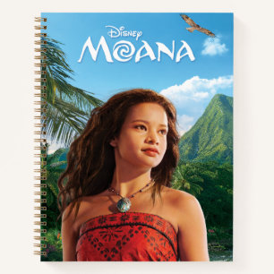 Moana Live Action Cinematic Adventure Portrait Notebook