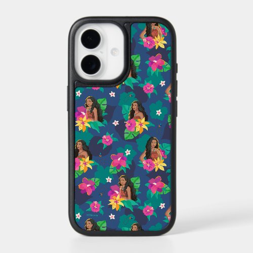 Moana Live Action Floral Seamless Pattern iPhone 17 Case