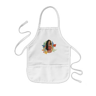 Moana Live Action Tropical Canoe Portrait Kids' Apron