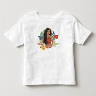 Moana Live Action Tropical Canoe Portrait Toddler T-shirt