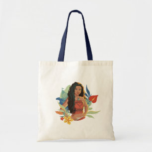 Moana Live Action Tropical Canoe Portrait Tote Bag
