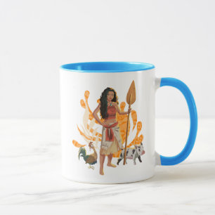 Moana Live Action Wayfinder Pua Heihei Graphic Mug