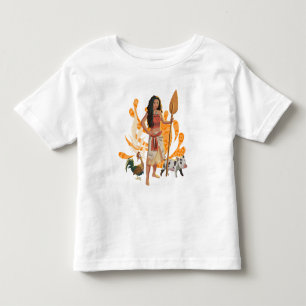 Moana Live Action Wayfinder Pua Heihei Graphic Toddler T-shirt