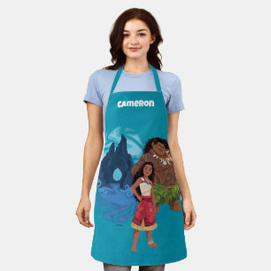Moana & Maui Adventures in Oceania Apron