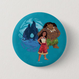 Moana & Maui Adventures in Oceania Button