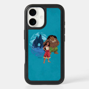 Moana & Maui Adventures in Oceania iPhone 16 Case