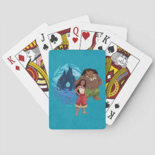 Moana & Maui Adventures in Oceania Playing Cards