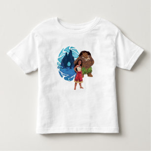 Moana & Maui Adventures in Oceania Toddler T-shirt