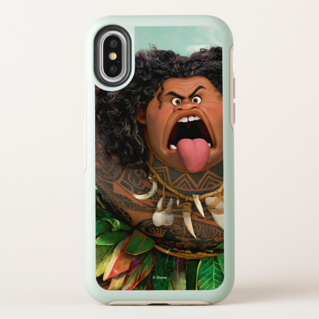 Moana | Maui - Don't Trick a Trickster Otterbox iPhone Case (Back)
