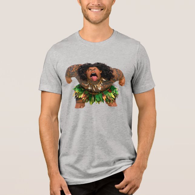 Moana | Maui - Don't Trick a Trickster Tri-Blend Shirt (Front)