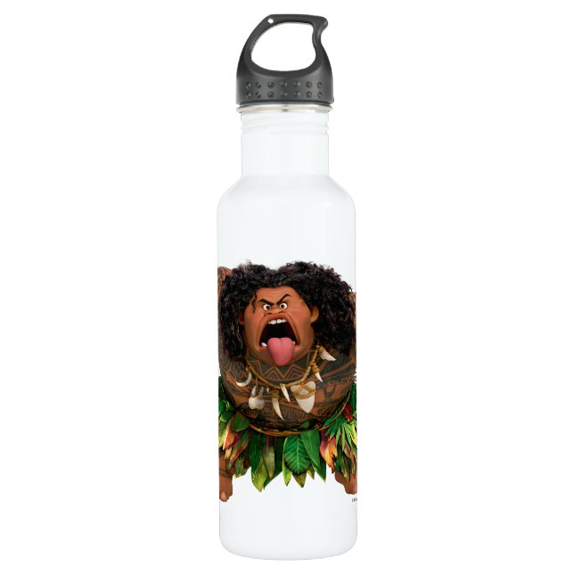 Moana | Maui - Don't Trick a Trickster Water Bottle (Front)