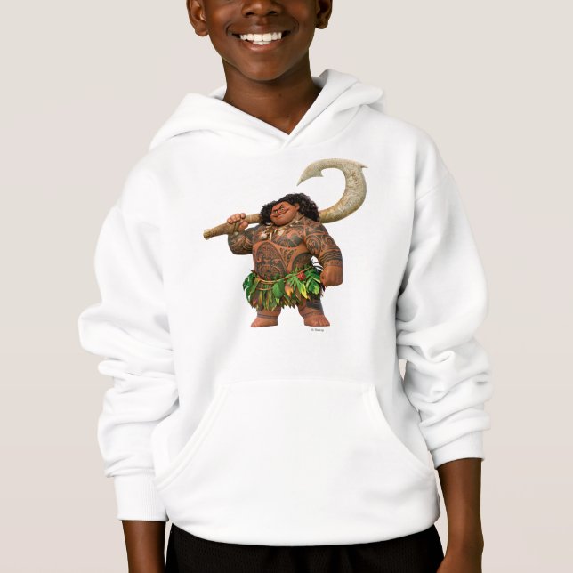Moana | Maui - Hook Has The Power Hoodie (Front)