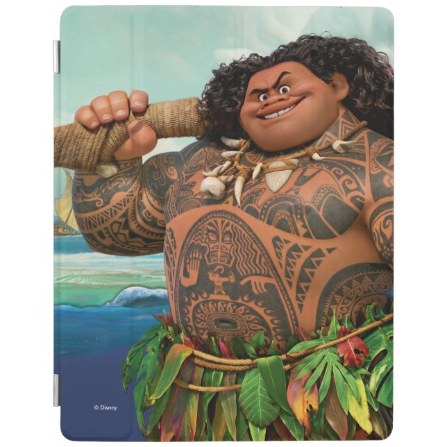 Moana | Maui - Hook Has The Power iPad Smart Cover (Front)