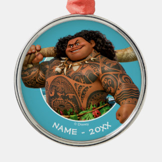 Moana | Maui - Hook Has The Power Metal Ornament