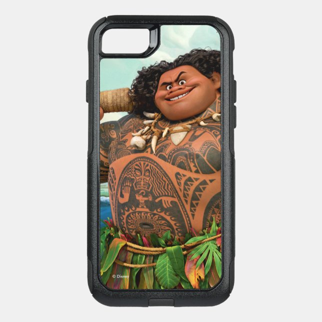 Moana | Maui - Hook Has The Power Otterbox iPhone Case (Back)