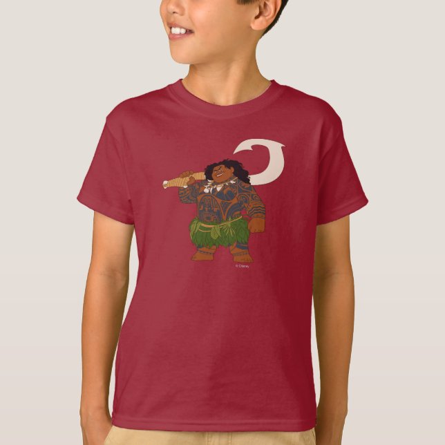 Moana | Maui - Hook Has The Power T-Shirt (Front)