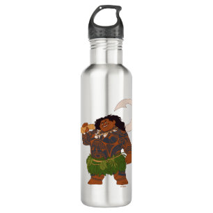 Moana Maui - Hook Has The Power Water Bottle
