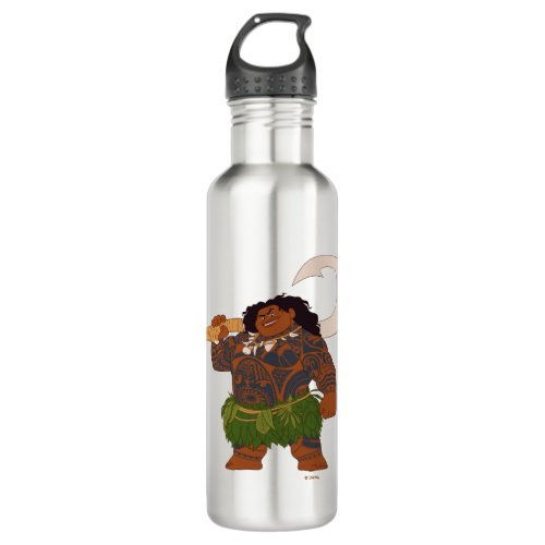 Moana  Maui _ Hook Has The Power Water Bottle