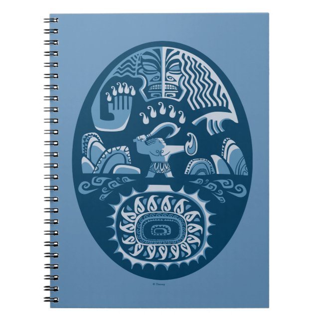 Moana | Maui - Island Lifter Notebook (Front)