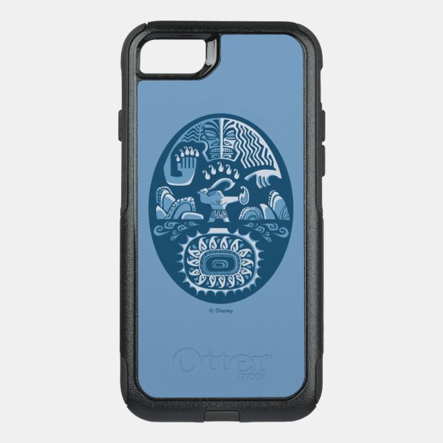 Moana | Maui - Island Lifter Otterbox iPhone Case (Back)