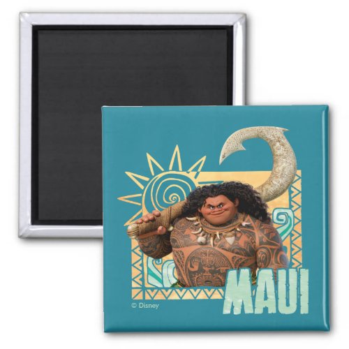 Moana  Maui _ Original Trickster Magnet