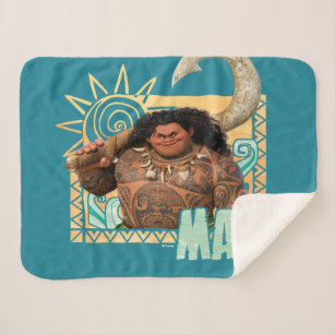 Moana Blanket, Moana Personalized Swaddle Blanket, Mash and Bear