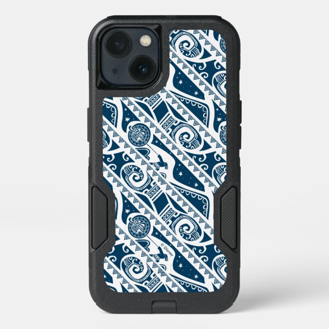 Moana | Maui - Shape Shifter Pattern Otterbox iPhone Case (Back)