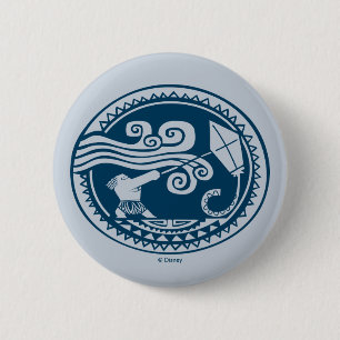 Moana   Maui - Trickster Pinback Button