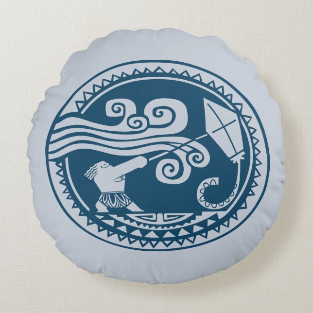Moana | Maui - Trickster Round Pillow (Front)