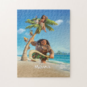 Moana Movie Poster Jigsaw Puzzle