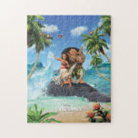 Moana Movie Poster Jigsaw Puzzle<br><div class="desc">Is the ocean calling you? Revisit the magical world of Moana with this cool movie poster art featuring all your favorite characters!</div>
