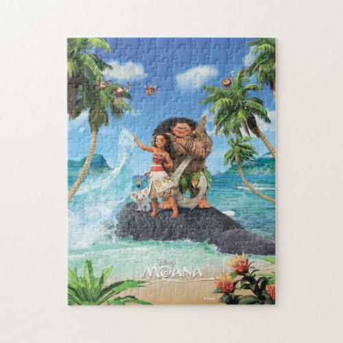 Moana Movie Poster Jigsaw Puzzle