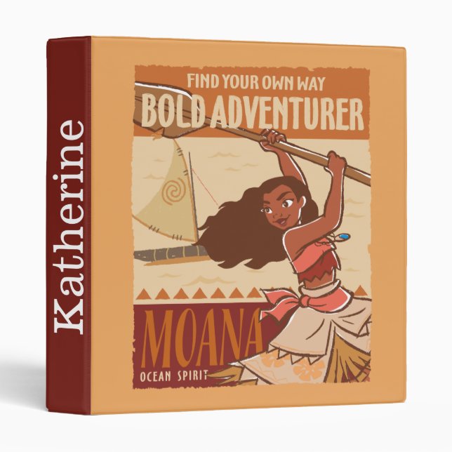 Moana | Ocean Spirit Binder (Front/Spine)