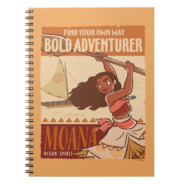 Moana | Ocean Spirit Notebook (Front)