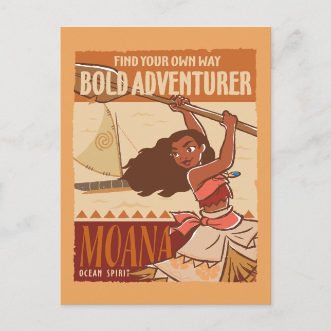 Moana | Ocean Spirit Postcard (Front)
