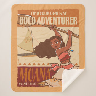 Moana | Ocean Spirit Sherpa Blanket