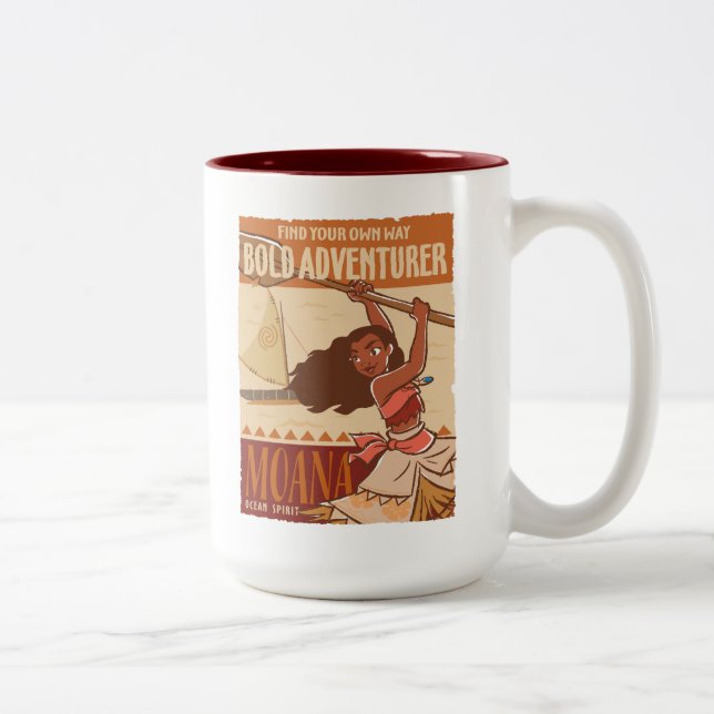 Moana | Ocean Spirit Two-Tone Coffee Mug (Right)