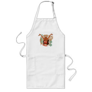 Moana One With The Waves Long Apron