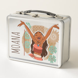 Disney Moana Small Tin Square Lunch Box