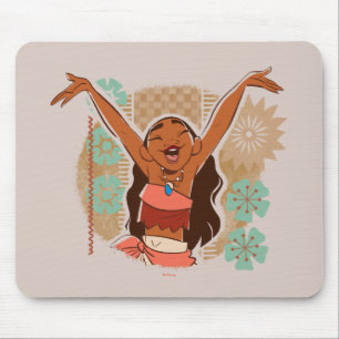 Moana   One With The Waves Mouse Pad