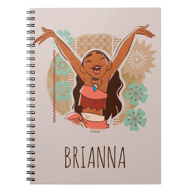 Moana | One With The Waves Notebook (Front)