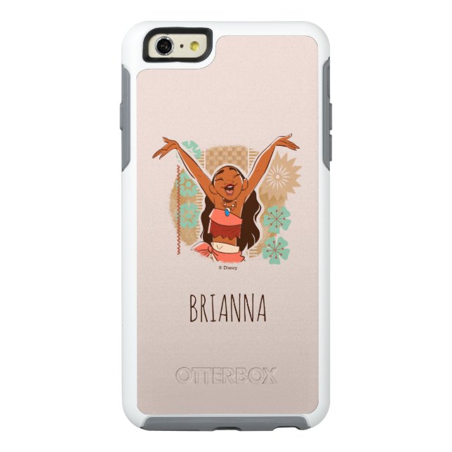 Moana | One With The Waves Otterbox iPhone Case (Back)